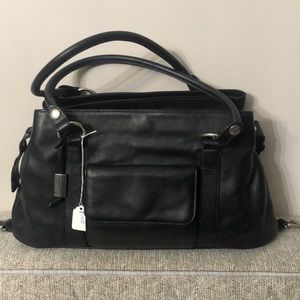 🌺🌺Domenico Vacca Black Leather Bag